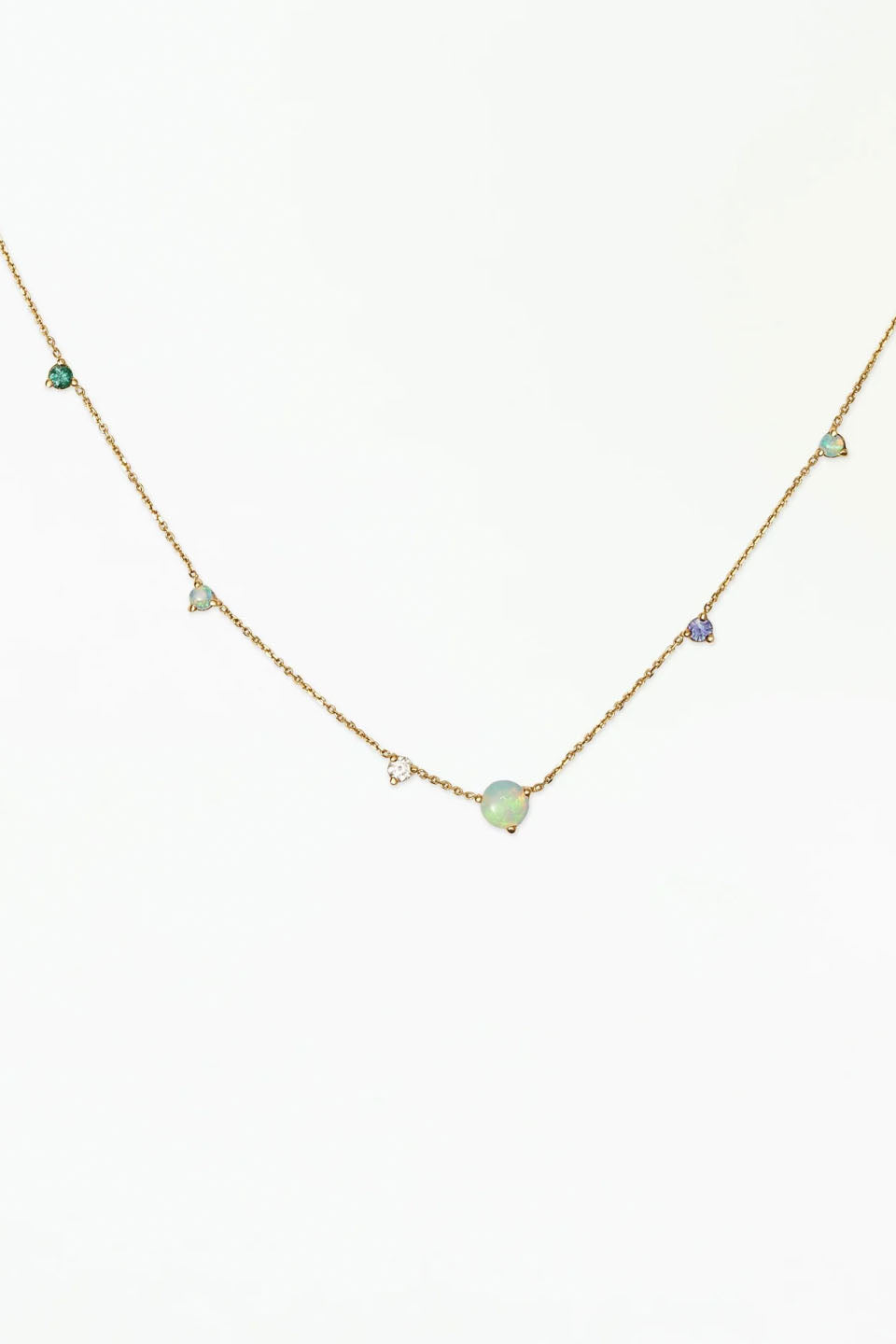 Linear Chain Necklace